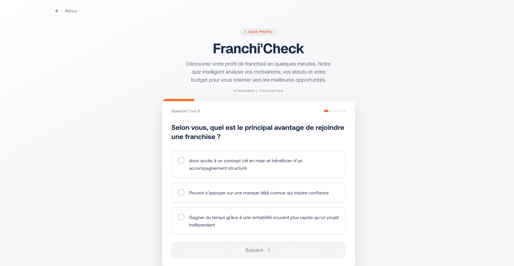 franchicheck screenshot